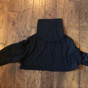 Alo cropped stitch sweater